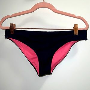 PINK Classic Cheeky Bikini Bottom 👙- Black - Sz S - EUC